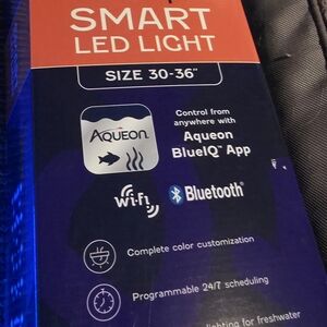 Aqueon Coralife Seascape Smart LED Aquarium Light 30–36" WiFi Bluetooth